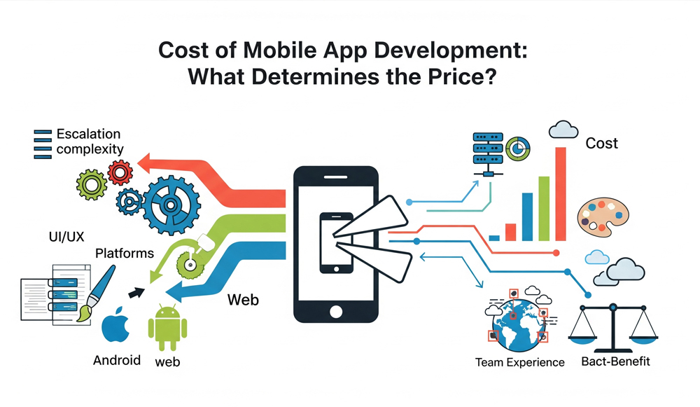 Factors influencing mobile app development cost